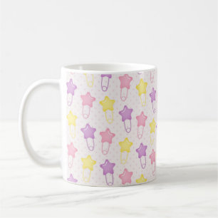 Tasse de style scrapbook pour bébé fille   Papier 