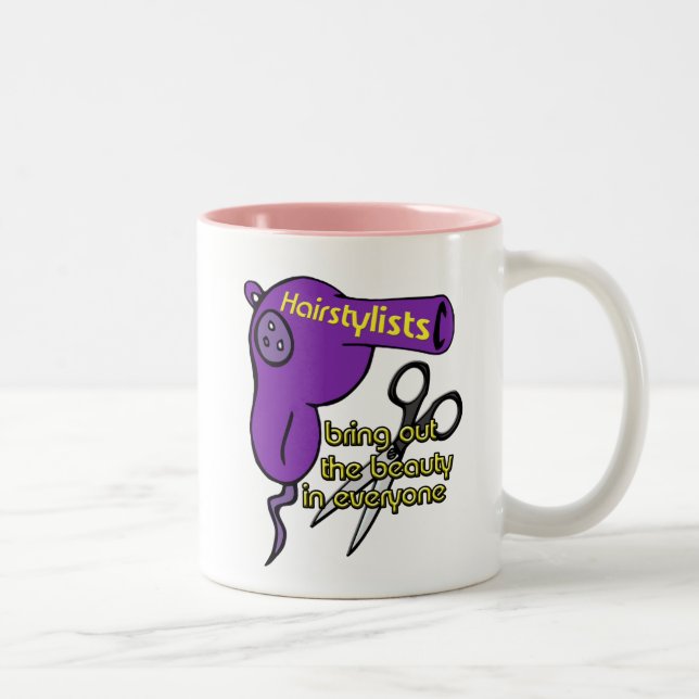 Tasse de stylistes en coiffure (Droit)