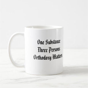 Tasse de sujets d'orthodoxie d'Athanasius