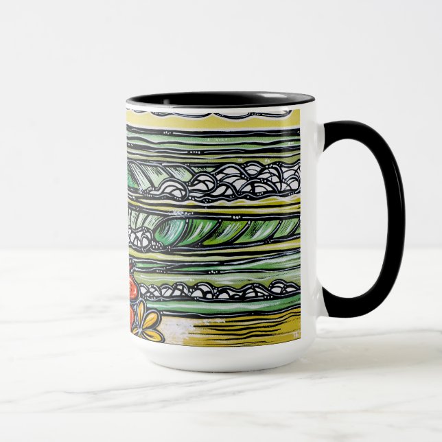 Tasse de surf de ketmie (Droite)