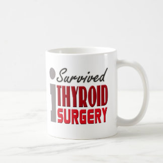 Tasse de survivant de chirurgie thyroïde