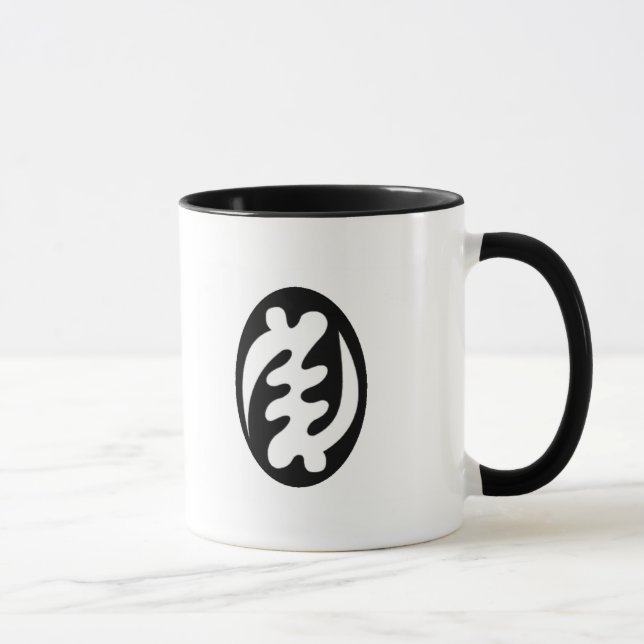 TASSE DE SYMBOLE D'ADINKRA (Droite)