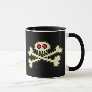 Tasse de symbole de pirate