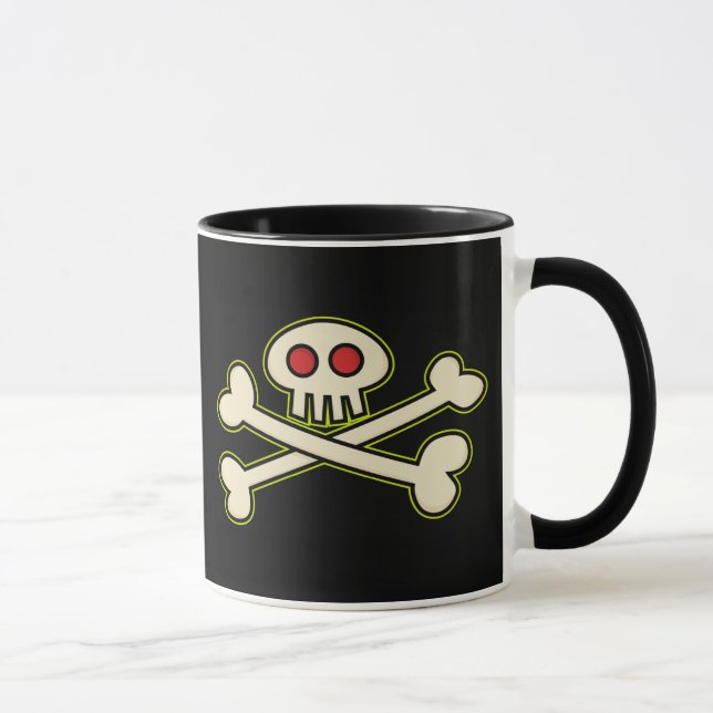Tasse de symbole de pirate (Droite)