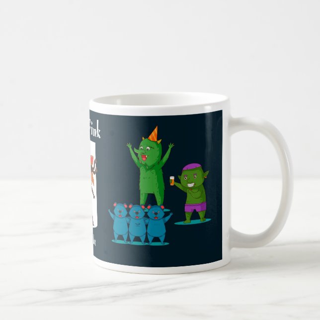 Tasse de Tabitha Fink Ninja (lumière) (Droite)
