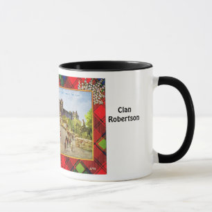 Tasse de tartan, clan Robertson,