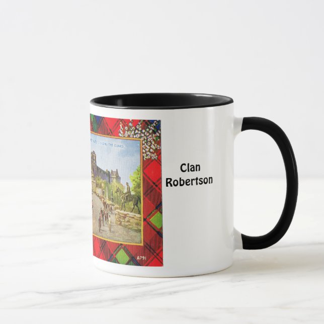 Tasse de tartan, clan Robertson, (Droite)