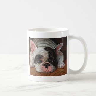 Tasse de tasse de bouledogue français
