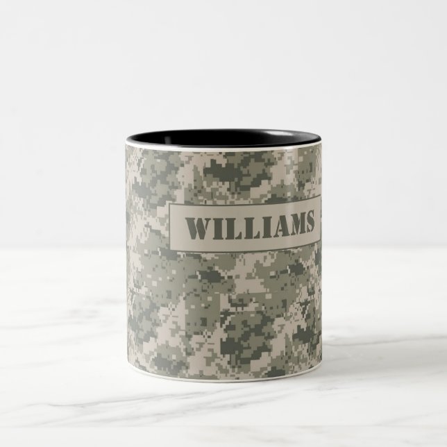 Tasse de tasse de café d'ACU Camoflauge d'ARMÉE (Centre)
