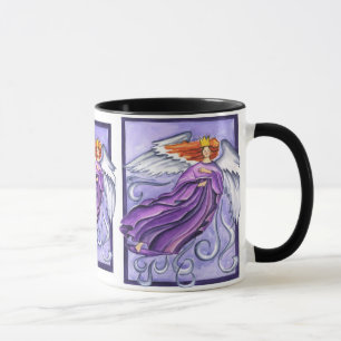 Tasse de tasse de café d'ange gardien