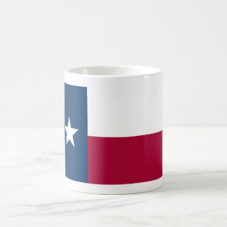 Tasse de tasse de café de drapeau d'état du Texas