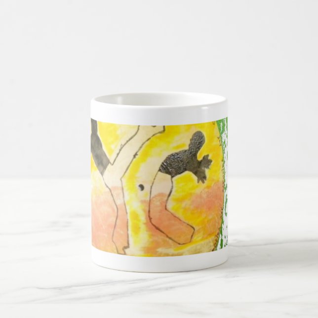 tasse de tasse de café de hache de ginga de (Centre)