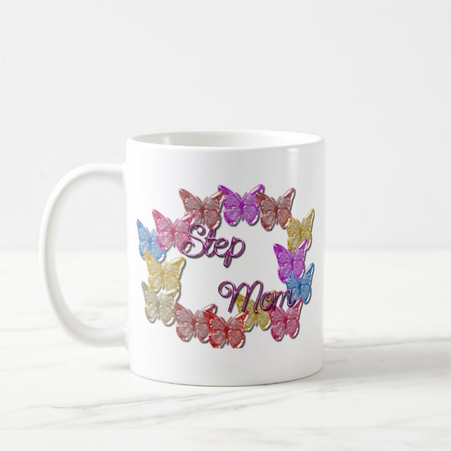 Tasse de tasse de café du jour de mère de (Gauche)