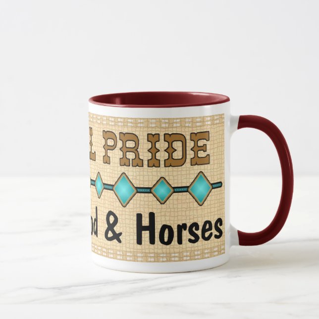Tasse de tasse de fierté de cow-girl (Droite)