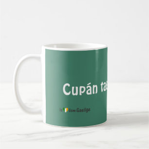 Tasse de tasse de langue de Gaeilge d'Irlandais de