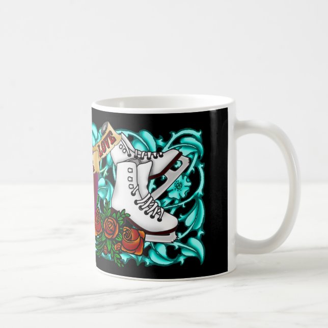 Tasse de tatouage de patineur (Droite)