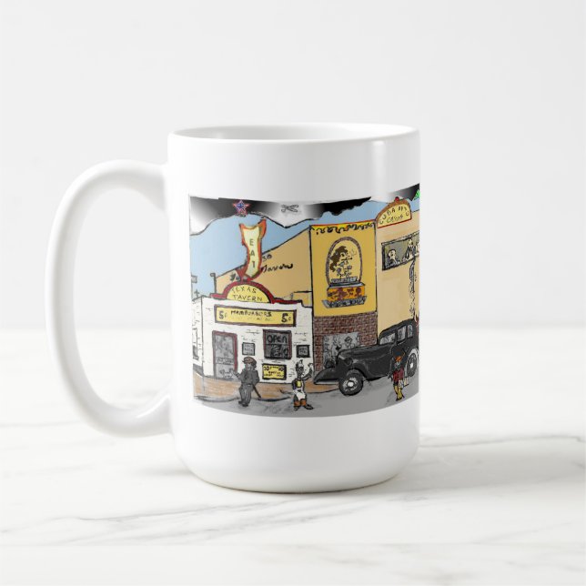 TASSE DE TAVERNE DU TEXAS (Gauche)
