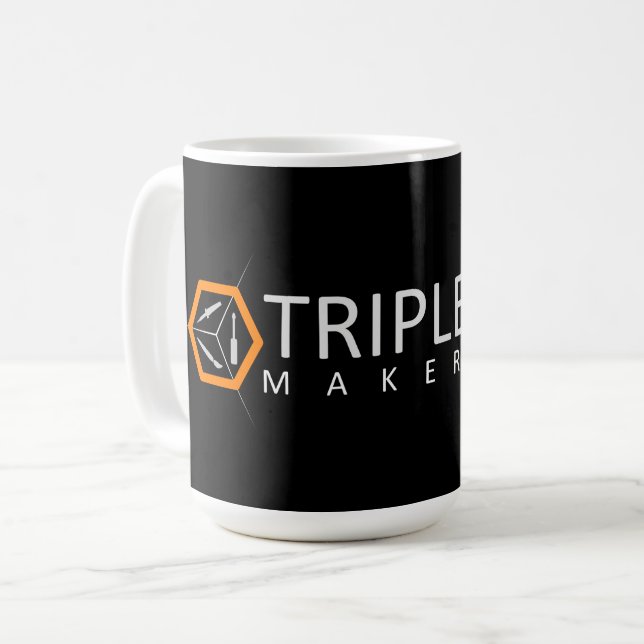 Tasse de TCMS - arrière - plan foncé (Devant gauche)
