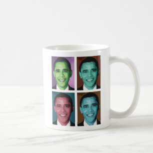 Tasse de Technicolor d'Obama