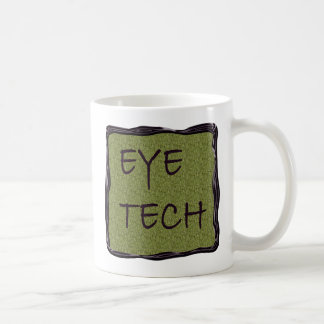 Tasse de technologie d'oeil - sauge avec le noir