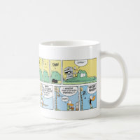 Tasse de temps de café de marais