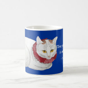 Tasse de temps de chat