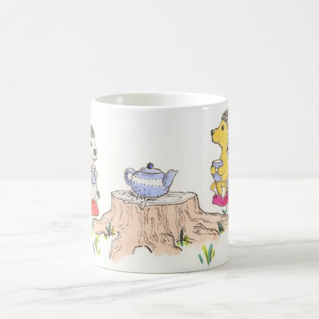 Tasse de temps de thé (Centre)