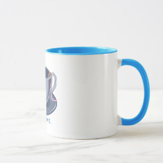 Tasse de temps de thé de loir