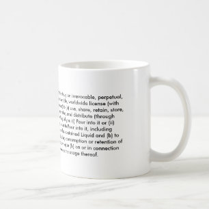 Tasse de termes de service
