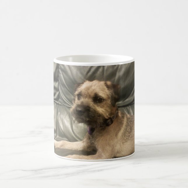 tasse de terrier de frontière (Centre)