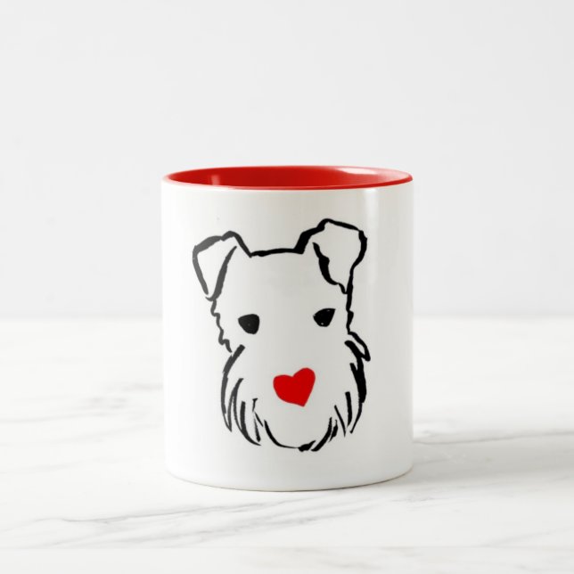 Tasse de terrier de gallois (Centre)