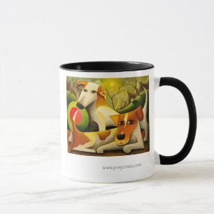 Tasse de terriers de Jack Russell