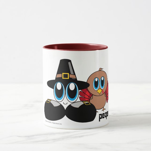 Tasse de thanksgiving de PEQE (Centre)