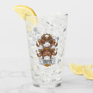 Tasse de Thanksgiving en verre