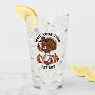 Tasse de Thanksgiving en verre