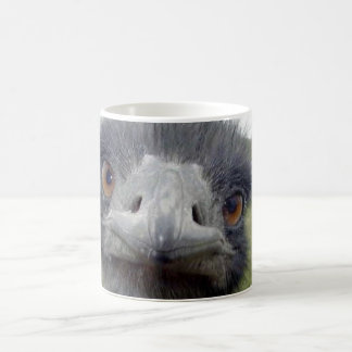 tasse de thé avec l'autruche
