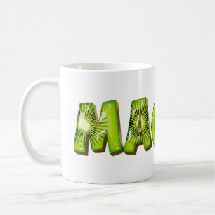 Tasse de thé de style Kiwi Maggie Name Tasse à caf