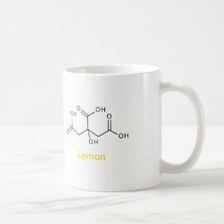 Tasse de thé et de citron de la Science