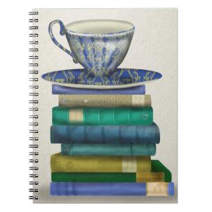Tasse de thé et livres 2