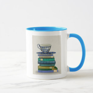 Tasse de thé et livres 2