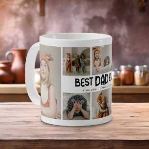 Tasse de thé moderne 'MEILLEUR PÈRE JAMAIS' 8 Phot