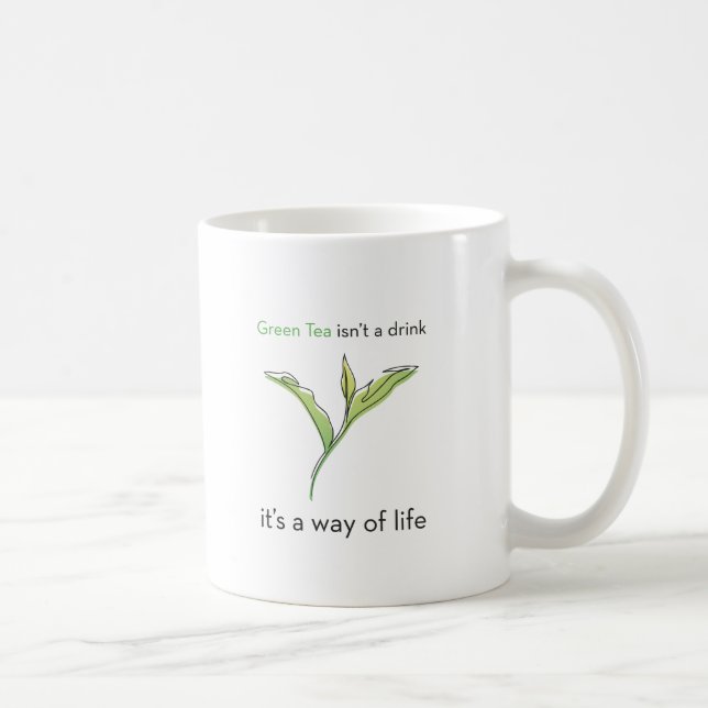 Tasse de thé vert (Droite)