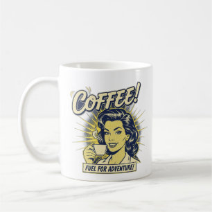 Tasse de thérapie café Art Pop Vintage