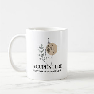 Tasse de thérapie d'acupuncture Restaurer Renouvel