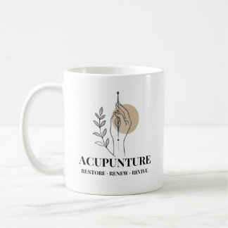 Tasse de thérapie d'acupuncture Restaurer Renouvel