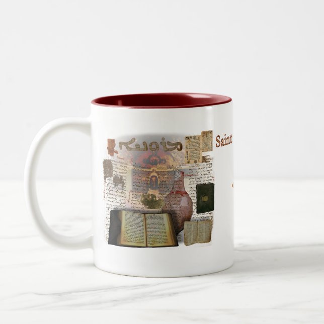 Tasse de Therese Maronite de saint (Gauche)