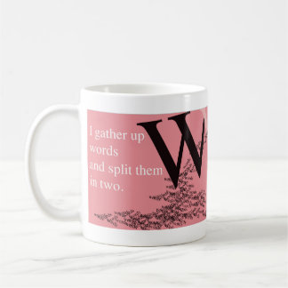 Tasse de Thinklings - je recueille des mots