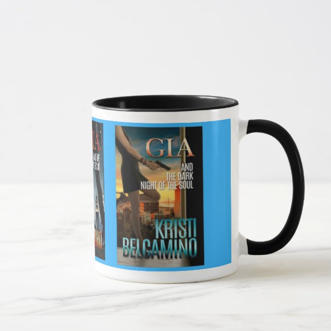 Tasse de thriller de crime de surface intérieure (Droite)