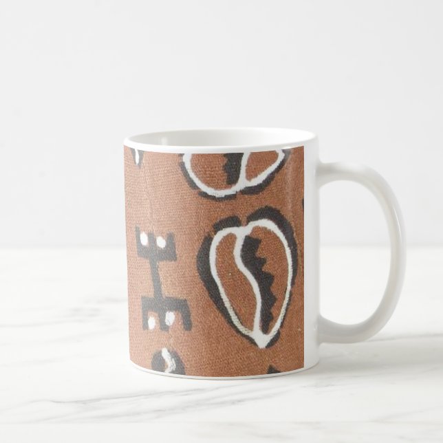 Tasse de tissu de boue de cauri (Droite)