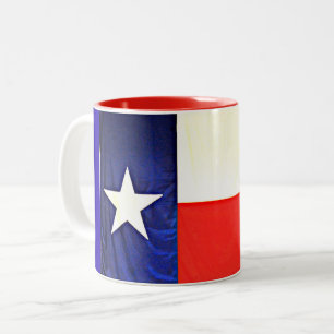 Tasse de ton du drapeau deux du Texas